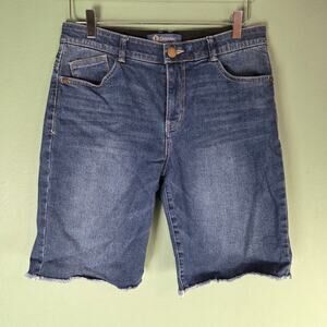 Democracy Womens Absolution Bermuda Raw Hem Shorts Size 6